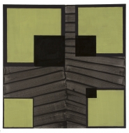 green black gray abstract painting