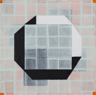 gray black abstract painting