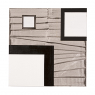 gray black abstract painting