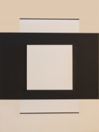 tan black abstract painting