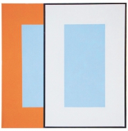 orange blue gray black abstract