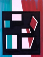 multi-colored abstract painting