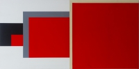 red grays black abstract painting
