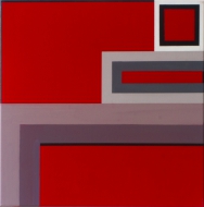 red gray black abstract painting