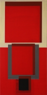 red gray black abstract painting