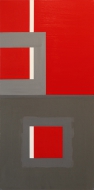 red grays white abstract painting