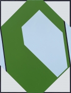 green blue gray abstract painting
